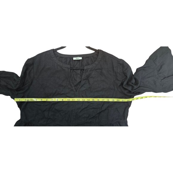 J.Jill Split Neck 3/4 Sleeve A-Line Dress Size XL tall - Picture 12 of 14